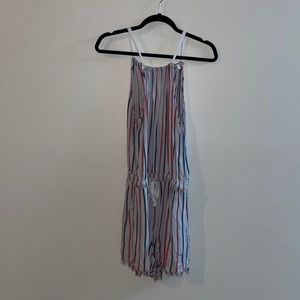 Red White and Blue Romper